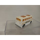 AIRPORT COACH/BUS ALITALIA WHITE SUPERFAST 65 1:98/apx 1:64 MATCHBOX NO BOX