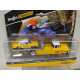 CHEVROLET CAPRICE 1987 + CHEVROLET FLATBED ELITE TRANSPORT 1:64 MAISTO