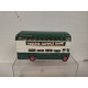 AEC ROUTEMASTER DOUBLE DECKER 57 TRUSTEE BANK AUTOBUS 9,5cm L/1:64 CORGI C599/2