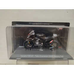 YAMAHA YZR M1 QUARTARARO 2020 TEST SEPANG MOTO GP 1:18 ALTAYA IXO OPEN BLISTER