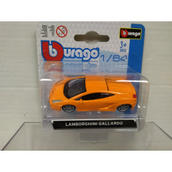 LAMBORGHINI GALLARDO ORANGE 1:64 BBURAGO