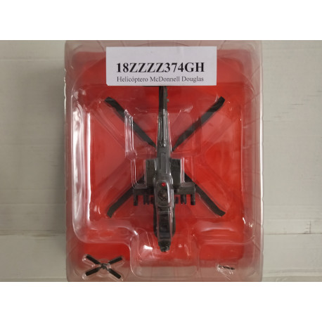 MCDONNELL DOUGLAS AH-64 APACHE HELICOPTER 1:72 ALTAYA IXO