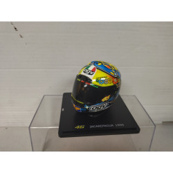 CASCO/HELMET 1999 JACAREPAGUA VALENTINO ROSSI 1:5 SPARK ALTAYA