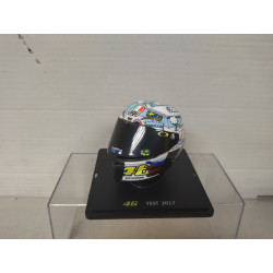 CASCO/HELMET 2017 TEST VALENTINO ROSSI 1:5 SPARK ALTAYA