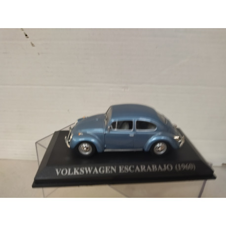 VOLKSWAGEN ESCARABAJO/BEETLE 1960 NUESTROS QUERIDOS COCHES 1:43 ALTAYA IXO