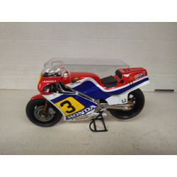 HONDA NS 500 1984 RANDY MAMOLA MOTO GP 1:12 ALTAYA IXO CAJA ROTA/BROKEN BOX