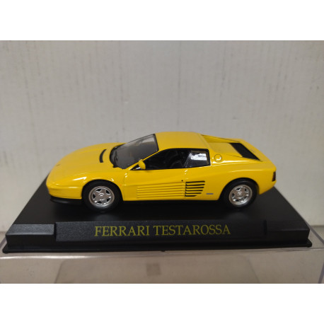 FERRARI TESTAROSSA YELLOW 1:43 SALVAT IXO HARD BOX