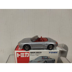 PORSCHE BOXSTER CONVERTIBLE SILVER 1:58 TOMICA 91