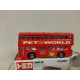 LONDON BUS PET WORLD 1:130/apx 1:64 TOMICA 95