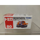 HITACHI RUBBER CRAWLER CARRIER EG110R 1:95/apx 1:64 TOMICA 80