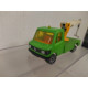 MERCEDES-BENZ 208 TN/T1 GRUA GREEN 1:55/apx 1:64 SIKU 1710 NO BOX DEFECT/RUEDA