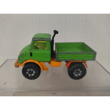 MERCEDES-BENZ UNIMOG U406 ORANGE apx 1:64 SIKU 1620 NO BOX