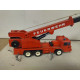 FAUN MOBILE CRANE FEUERWHER 1:55/apx 1:64 SIKU 3127 NO BOX