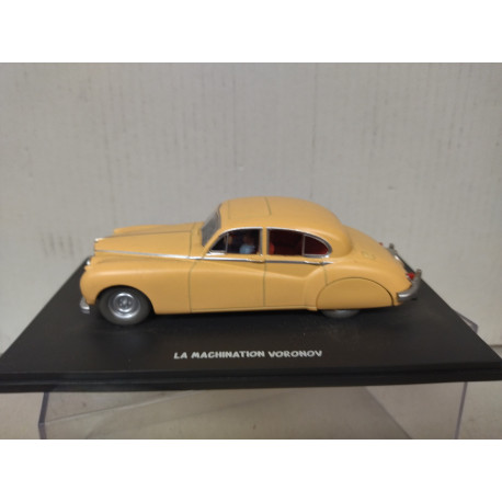 JAGUAR MKVII VORONOV BLAKE & MORTIMER 1:43 ATLAS NO URNA