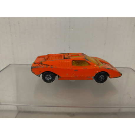 LAMBORGHINI COUNTACH SUPERFAST 27 1:54/apx 1:64 MATCHBOX NO BOX