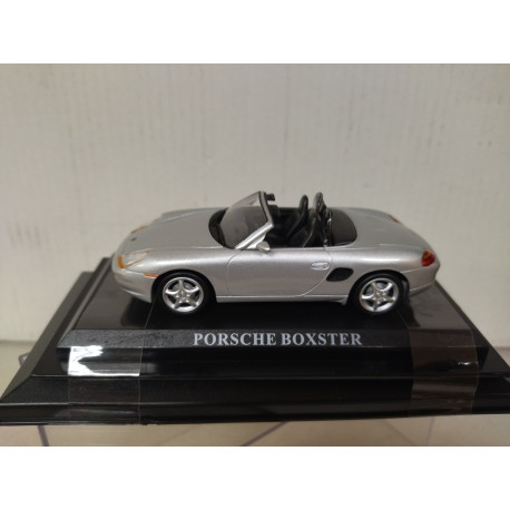 PORSCHE BOXSTER CABRIOLET SILVER 1:43 DelPRADO BOX NO ORIGINAL