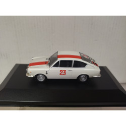 SEAT 850 COUPE 1967 RALLY OVIEDO PEREZ SUTIL 1:43 ALTAYA IXO CAJA NO ORIGINAL