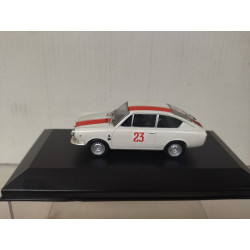 SEAT 850 COUPE 1967 RALLY OVIEDO PEREZ SUTIL 1:43 ALTAYA IXO CAJA NO ORIGINAL/DEFECT