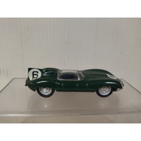 JAGUAR D-TYPE 1955 WINNER 24 H LE MANS HAWTHORN-BUEB 1:43 BRUMM NO BOX