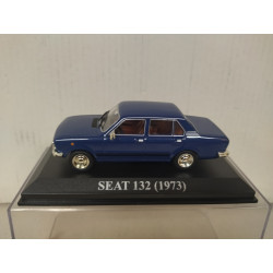 SEAT 132 1973 AZUL NUESTROS QUERIDOS COCHES 1:43 ALTAYA IXO PEANA ROTA