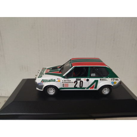 FIAT RITMO 75 ABARTH 1979 RALLY MONTE CARLO BETTEGA 1:43 ALTAYA IXO CAJA NO ORIGINAL