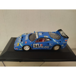 FERRARI F40 LM 1995 24 H LE MANS 1:43 ALTAYA IXO CAJA NO ORIGINAL