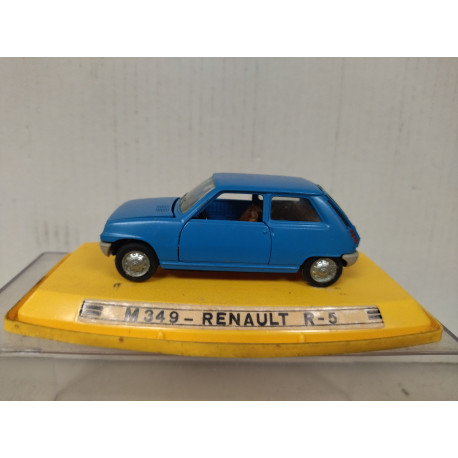 RENAULT 5 AZUL/BLUE 1:43 PILEN M-349 VINTAGE ORIGINAL/V FOTOS