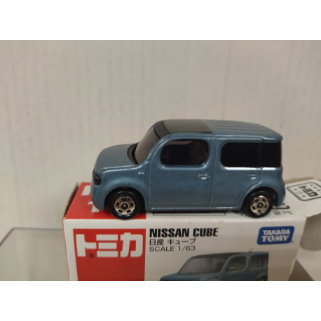 NISSAN CUBE 3-Gen Z12 BLUE 1:63/apx 1:64 TOMICA 17