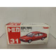 NISSAN PRIMERA 1-Gen P10 RED 1:59/apx 1:64 TOMICA 31