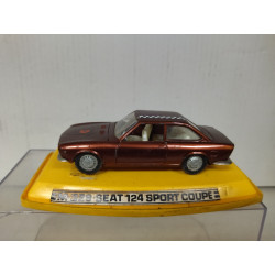 SEAT 124 SPORT COUPE ROJO METALICO 1:43 PILEN M-349 VINTAGE ORIGINAL/V FOTOS