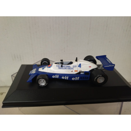 TYRRELL 008 1978 FORMULA F1 PATRICK DEPAILLER 1:43 RBA IXO CAJA NO ORIGINAL