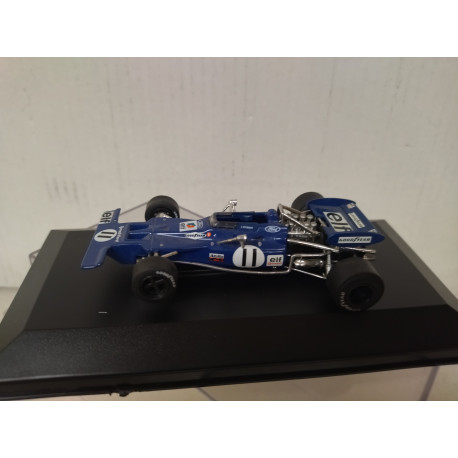 TYRRELL 003 1971 FORMULA F1 WIN JACKIE STEWART 1:43 RBA IXO CAJA NO ORIGINAL