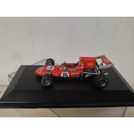 MARCH 711 1971 FORMULA F1 RONNIE PETERSON 1:43 RBA IXO CAJA NO ORIGINAL