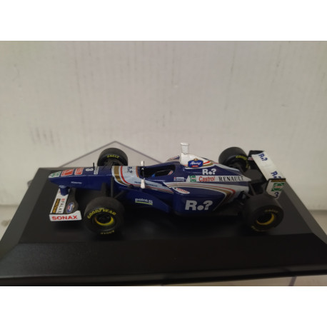 WILLIAMS FW19 1997 FORMULA F1 WIN VILLENEUVE 1:43 RBA IXO CAJA NO ORIGINAL