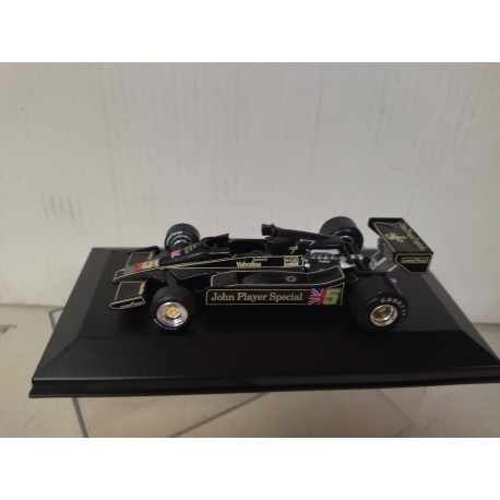 LOTUS 78 1978 FORD JPS FORMULA F1 WIN MARIO ANDRETTI 1:43 RBA IXO CAJA NO ORIGINAL