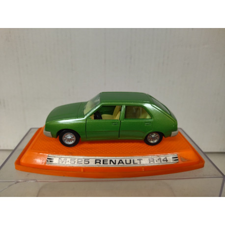 RENAULT 14 GREEN 1:43 PILEN M-525 VINTAGE ORIGINAL/V FOTOS