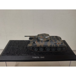 T-34/76 1942 TANK USSR-URSS-RUSIA WW 2 1:72 ATLAS IXO