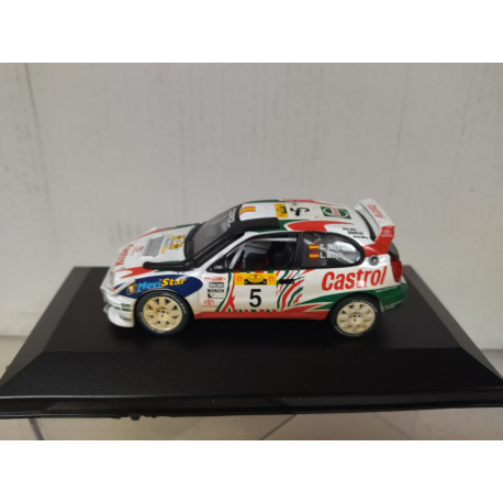 TOYOTA COROLLA WRC 1998 RALLY SAFARI SAINZ 1:43 ALTAYA IXO CAJA NO ORIGINAL