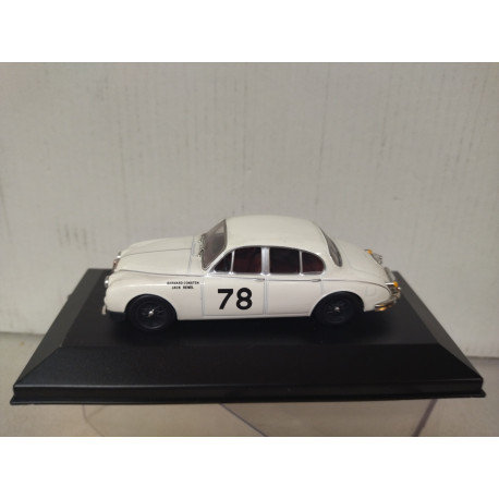 JAGUAR MK.II 1960 RALLY TOUR FRANCE CONSTEN 1:43 ALTAYA IXO CAJA NO ORIGINAL