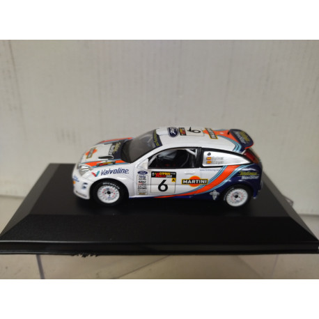 FORD FOCUS WRC 2000 RALLY CHIPRE SAINZ 1:43 ALTAYA IXO CAJA NO ORIGINAL