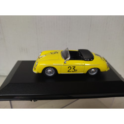 PORSCHE 356 A 1955 CARRERA SPEEDSTER YELLOW 1:43 HIGH-SPEED CAJA NO ORIGINAL