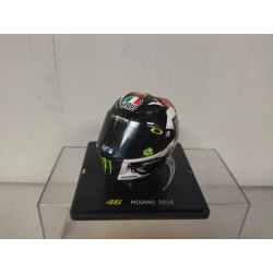 CASCO/HELMET 2016 MISANO VALENTINO ROSSI 1:5 SPARK ALTAYA DEFECTUOSO