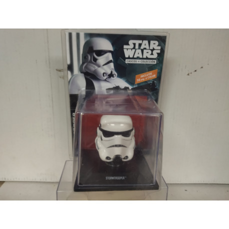 CASCO/HELMET STORMTROOPER + MAGAZINE STAR WARS ALTAYA IXO