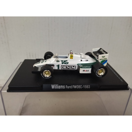 WILLIAMS FW08C 1983 FORD FORMULA F1 KEKE ROSBERG 1:43 RBA IXO