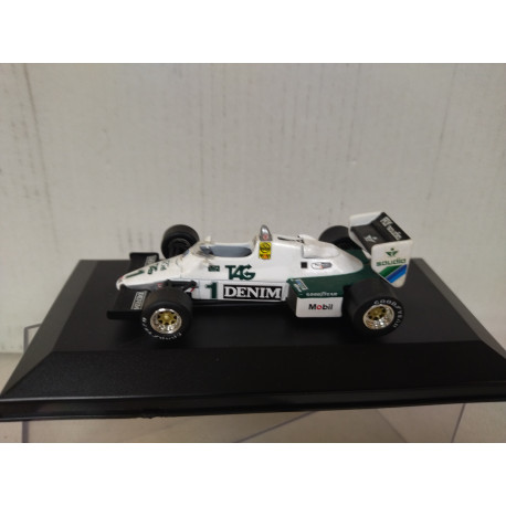 WILLIAMS FW08C 1983 FORD FORMULA F1 KEKE ROSBERG 1:43 RBA IXO CAJA NO ORIGINAL