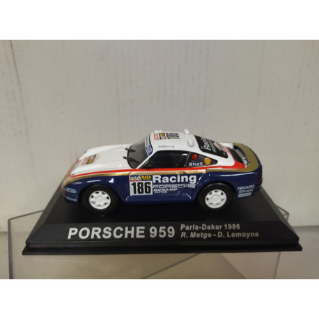 PORSCHE 959 1986 RALLY PARIS-DAKAR METGE 1:43 ALTAYA IXO