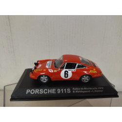 PORSCHE 911 S 1970 RALLY MONTE CARLO WALDEGAARD 1:43 ALTAYA IXO HARD BOX