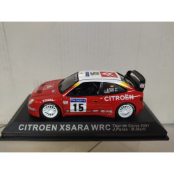 CITROEN XSARA WRC 2001 RALLY TOUR DE CORSE j.PURAS 1:43 ALTAYA IXO HARD BOX