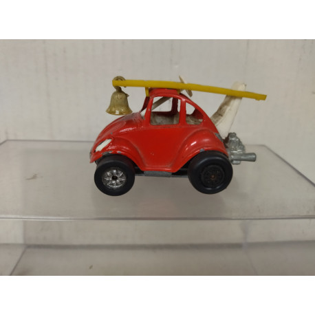 VOLKSWAGEN GO-BUG BOMBEROS ESCALERA 1:64 GUISVAL VINTAGE ORIGINAL NO BOX