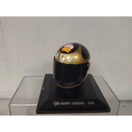 CASCO/HELMET 1978 BARRY SHEENE MOTO GP 1:5 SPARK ALTAYA